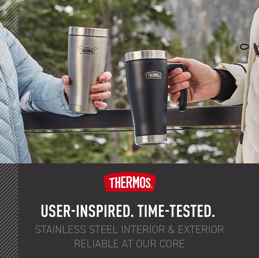 THERMOS ICON Series 16oz Stainless Steel Mug, Granite 🍁 All In One Marketplace Canada