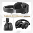 KVIDIO Bluetooth Headphones Over Ear, 65 Hours Wireless Headphones with Microphone, Foldable Lightweight HiFi Stereo Headset with Deep Bass Headphones for Travel Work Laptop PC Cellphone 🍁 All In One Marketplace Canada