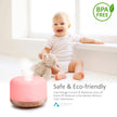 ASAKUKI 500ml Essential Oil Diffuser, 5 in 1 Premium Ultrasonic Aromatherapy Fragrant Oil Vaporizer Humidifier with Remote Control, 3 Timer and Auto-Off Safety Switch, 7 LED Light Colors 🍁 All In One Marketplace Canada