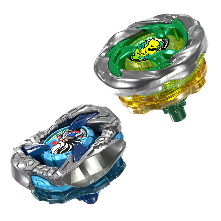 Beyblade X Circle Ghost 4-60LR UX & Hack Viking 4-55O UX Takara Tomy Dual Pack Set with 2 Right-Spinning Tops, Battling Tops Game Toys, Ages 8+ 🍁 All In One Marketplace Canada