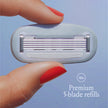 Billie Women’s Razor Refill Blades | 5-Blade Cartridges - 12 count | Replacement Refills for Billie Handle 🍁 All In One Marketplace Canada