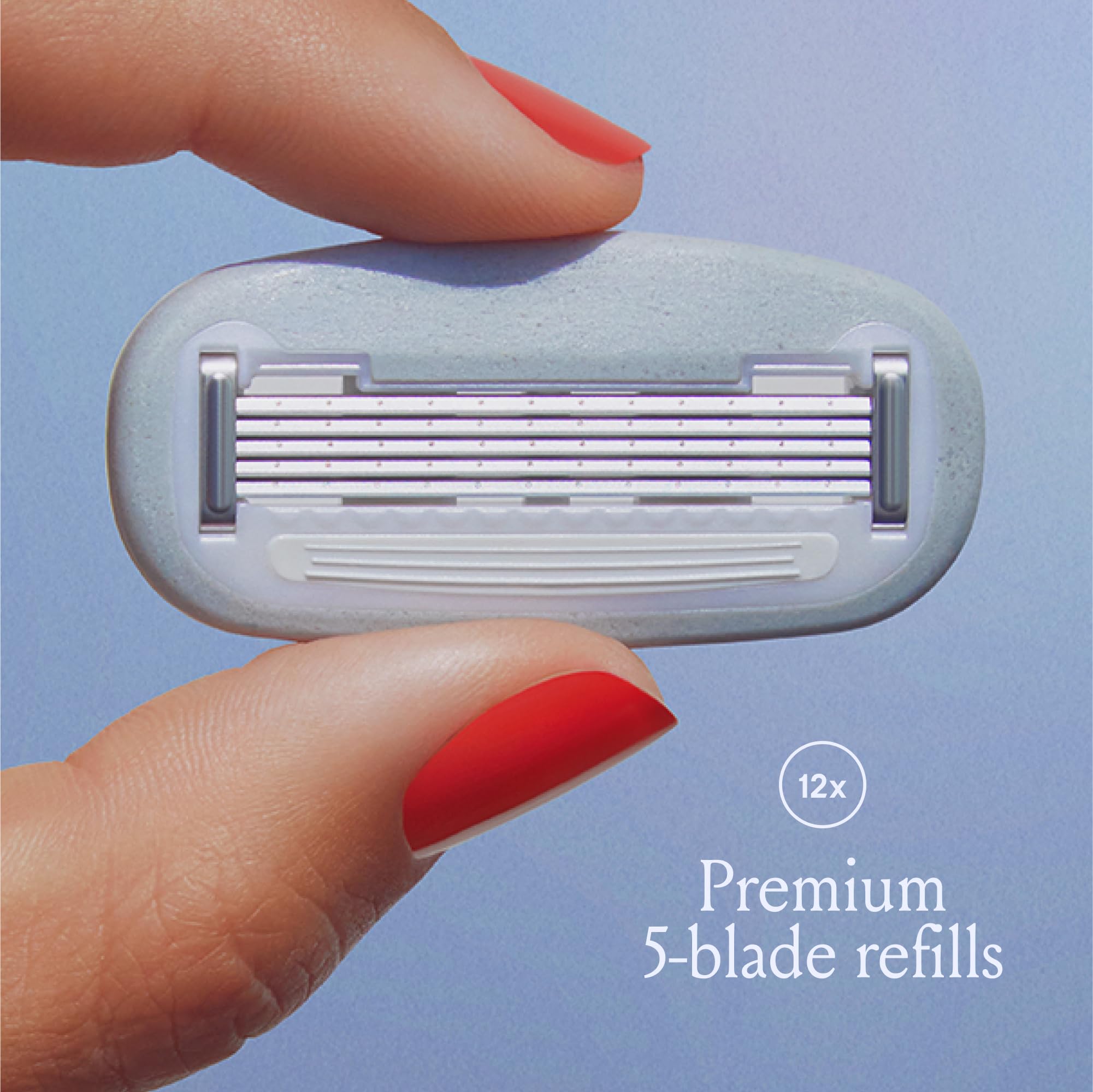 Billie Women’s Razor Refill Blades | 5-Blade Cartridges - 12 count | Replacement Refills for Billie Handle 🍁 All In One Marketplace Canada