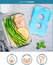 Healthy Packers Ice Packs for Lunch Boxes & Coolers - Freezer Packs - Original Cool Pack | Cooler Accessories for Beach, Camping & Fishing | Slim & Long-Lasting Reusable Ice Pack for Cooler 🍁 All In One Marketplace Canada