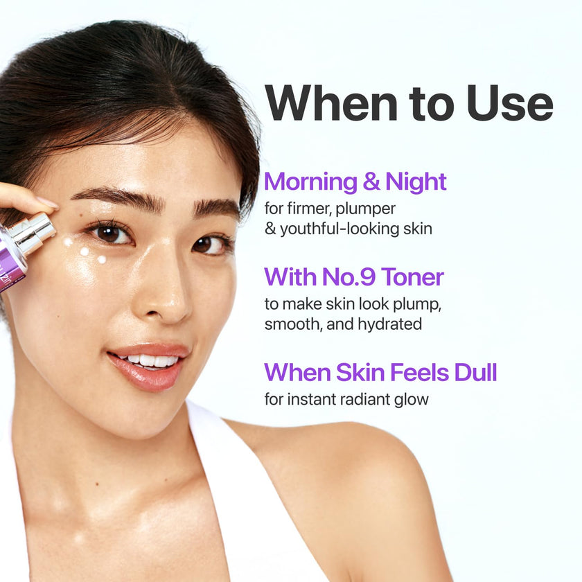 Numbuzin No.9 NAD Bio Lifting Essence, 50ml, Anti-Aging Facial Serum with Peptide Complex 🍁 All In One Marketplace Canada