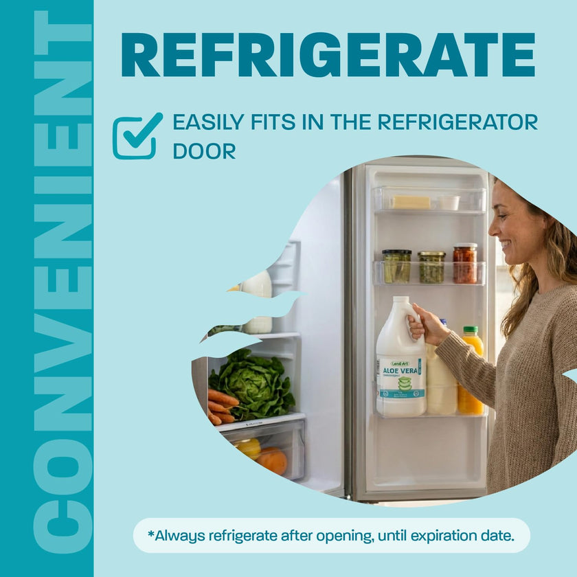 Aloe Vera Drinkable Gel, Orange, Heartburn & Acid Reflux, 1,5 L 🍁 All In One Marketplace Canada