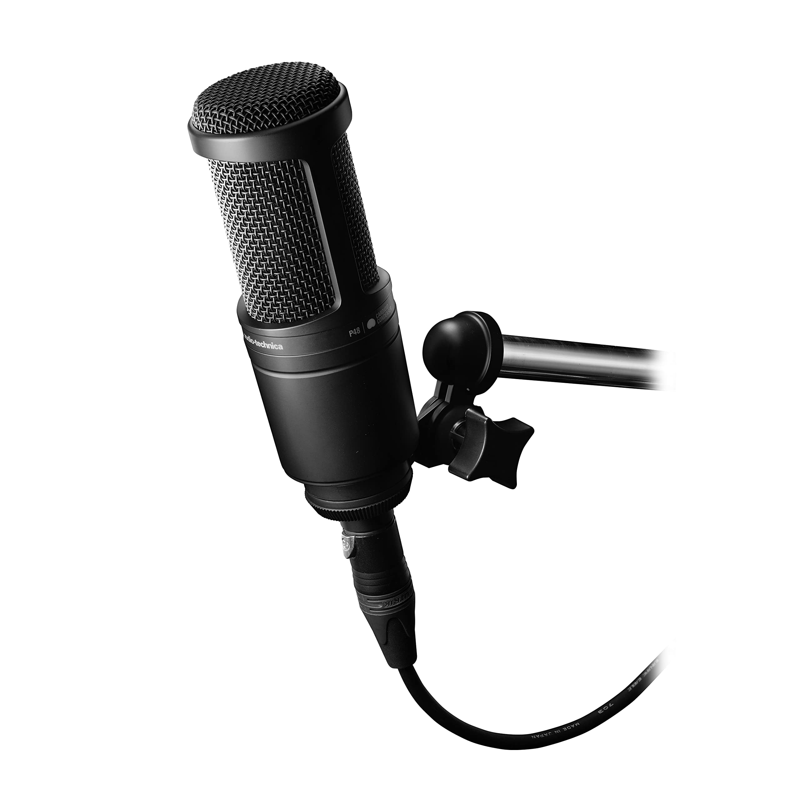 Audio-Technica AT2020 Cardioid Condenser Studio XLR Microphone, Ideal for Project/Home Studio Applications 🍁 All In One Marketplace Canada