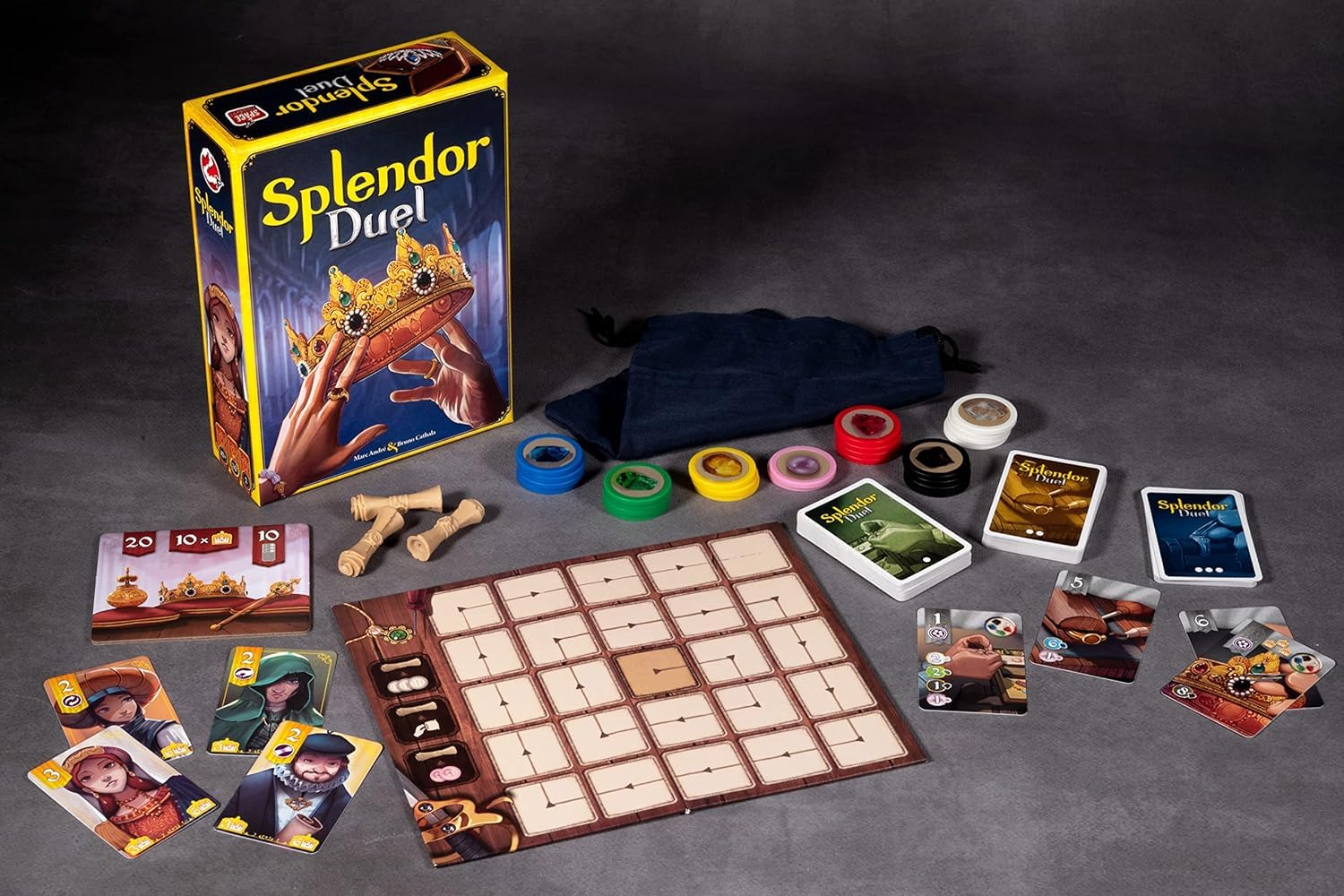 Splendor - Duel (Bilingual French/English Version) - A Game by Asmodee 🍁 All In One Marketplace Canada