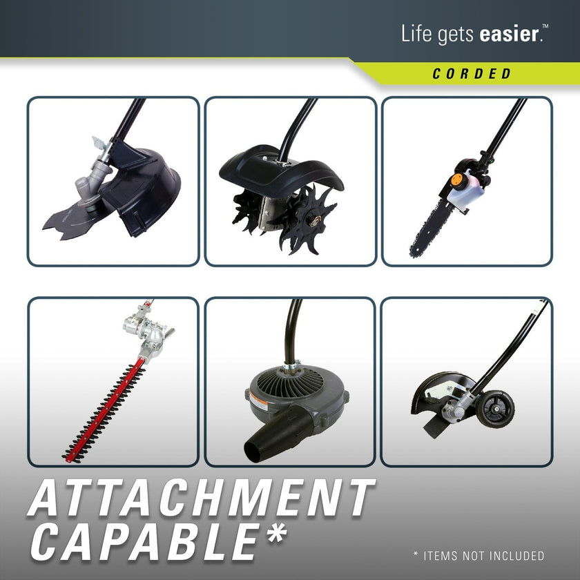 Greenworks 10 Amp 18″ Electric Corded String Trimmer – Powerful Lawn Edger & Grass Cutter with Easy Bump Feed, Lightweight & Attachment Capable Design for Yard, Driveway & Garden Maintenance 🍁 All In One Marketplace Canada