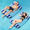 Meegoo Pool Floaties for Adults, 2 Pack Inflatable Water Hammock with Bottom Mesh, Fun Swimming Pool Float Chair, Beach Essentials for Vacation Travel, Heavy Duty Lake Inflatable Lounger Rest 🍁 All In One Marketplace Canada