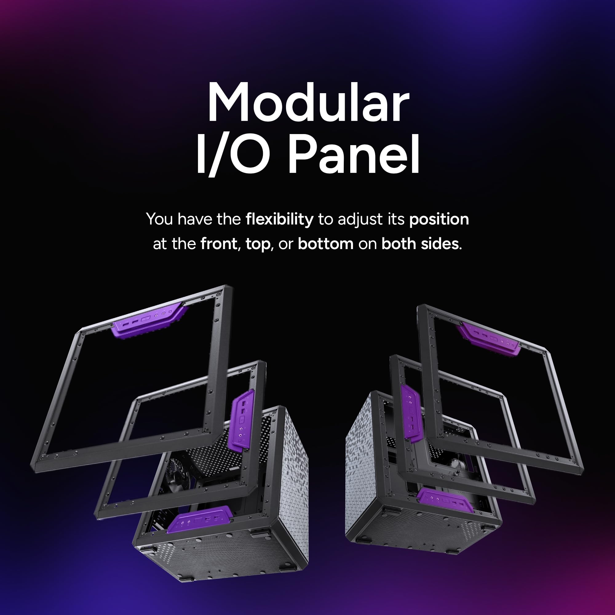 Cooler Master MasterBox Q300L Micro-ATX Tower with Magnetic Design Dust Filter, Transparent Acrylic Side Panel, Adjustable I/O & Fully Ventilated Airflow, Black (MCB-Q300L-KANN-S00) 🍁 All In One Marketplace Canada