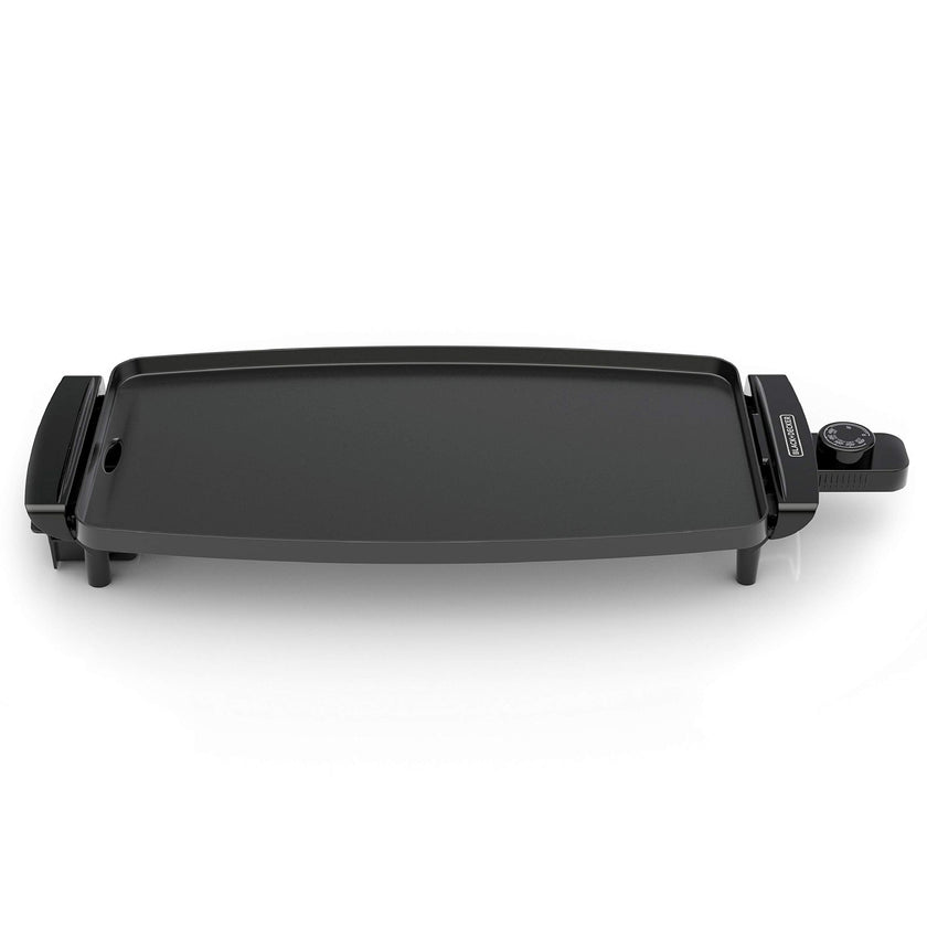 BLACK+DECKER Electric Griddle with Removable Temperature Probe, Indoor Grill, Pancake Griddle, Black, GD1810BC 🍁 All In One Marketplace Canada