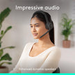 Logitech Zone 301 Wireless Bluetooth Headset with Noise-Canceling Microphone, Compatible with Windows, Mac, Chrome, Linux, iOS, iPadOS, Android – Graphite 🍁 All In One Marketplace Canada
