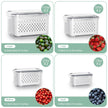 Fruit Storage Containers for Fridge with Removable Colander, 8 Pack Fruit Containers for Fridge with 2 Function Divider Plate, Airtight Storage Container to Keep Berry Fruit Fresh, Dishwasher Safe 🍁 All In One Marketplace Canada