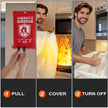 Fire Blanket for Home and Kitchen,Emergency for Small Fire,Reused,Easy Use 🍁 All In One Marketplace Canada
