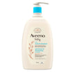 Aveeno Baby Wash and Shampoo - Gentle 2-in-1 Body Wash with Natural Oat Extract for Sensitive Skin - Tear-Free, Hypoallergenic Cleanser, Free from Parabens, Sulfates & Dyes - 975ml 🍁 All In One Marketplace Canada