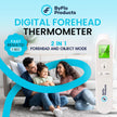 ByFloProducts, Thermometer Adult and Baby, Forehead Digital Thermometer, Infrared Thermometer, Memory and Fever Alarm, Easy to Use, 1 Second Reading Temperature 🍁 All In One Marketplace Canada
