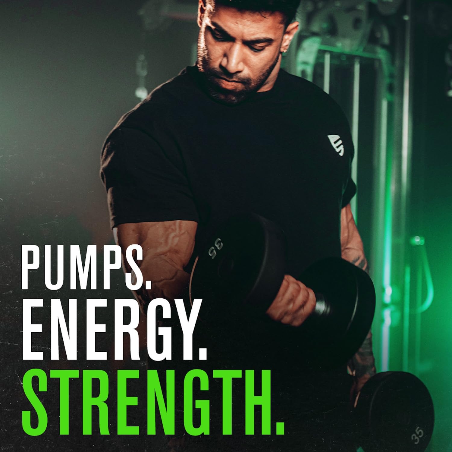 NITROSURGE Pre Workout Supplement - Endless Energy, Instant Strength Gains, Clear Focus, Intense Pumps - Nitric Oxide Booster & Preworkout Powder with Beta Alanine - 30 Servings, Sour Peach Rings 🍁 All In One Marketplace Canada