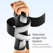 FREETOO Carpal Tunnel Wrist Brace Pro, Single-Pull Wrist Support for Sleeping with S Shape Splint, Lightweight Hand Brace for Women Men, Tendonitis, Arthritis Pain Relief, Black/Light Gray(Right,S/M) 🍁 All In One Marketplace Canada