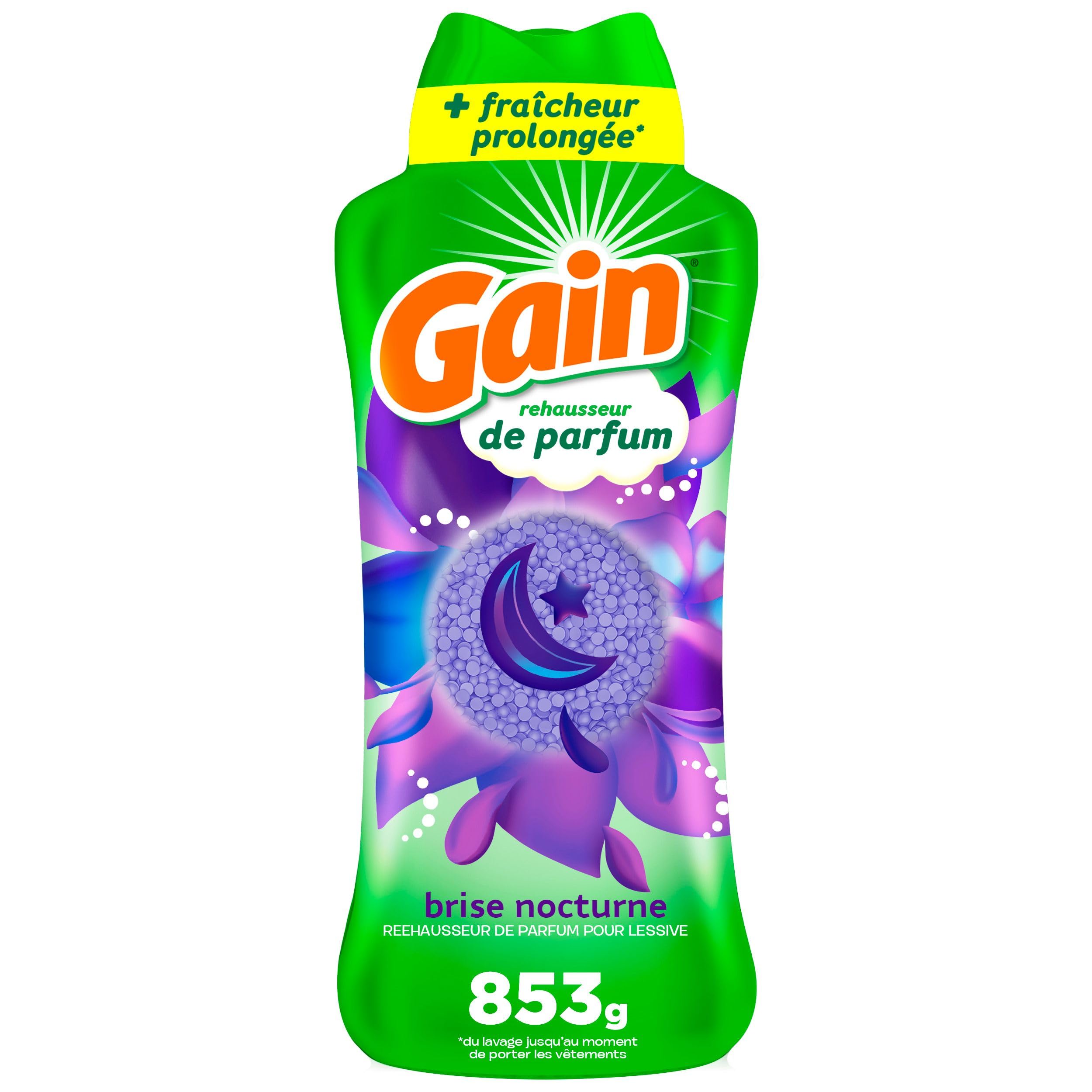 Gain In-Wash Laundry Scent Booster, Moonlight Breeze Scent, Fresh Extender + Odour Protection, 853 Grams 🍁 All In One Marketplace Canada