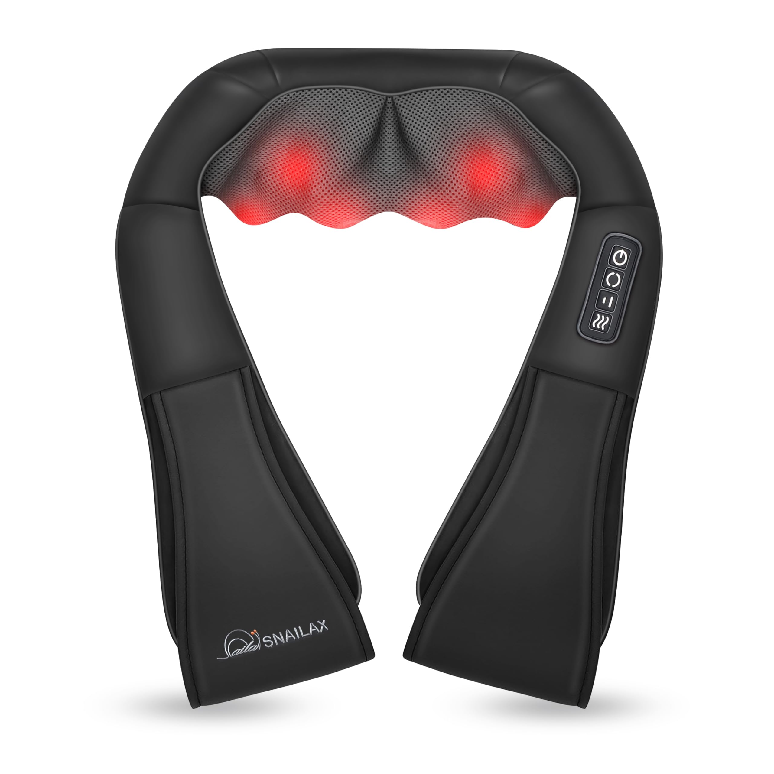 Snailax Shiatsu Neck Massager with Heat, 8 Kneading Nodes for Shoulders 🍁 All In One Marketplace Canada