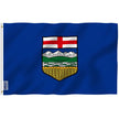 ANLEY Fly Breeze 3x5 Feet Alberta flag - Vivid Color and UV Fade Resistant - Canadian Province of Alberta Flag Polyester with Brass Grommets 3 X 5 Ft 🍁 All In One Marketplace Canada