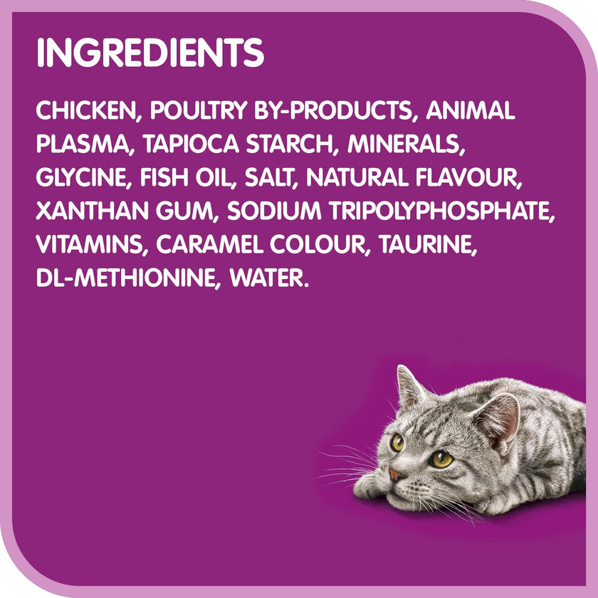 WHISKAS Perfect PORTIONS Kitten Wet Cat Food, Chicken Flavour, 75g 🍁 All In One Marketplace Canada