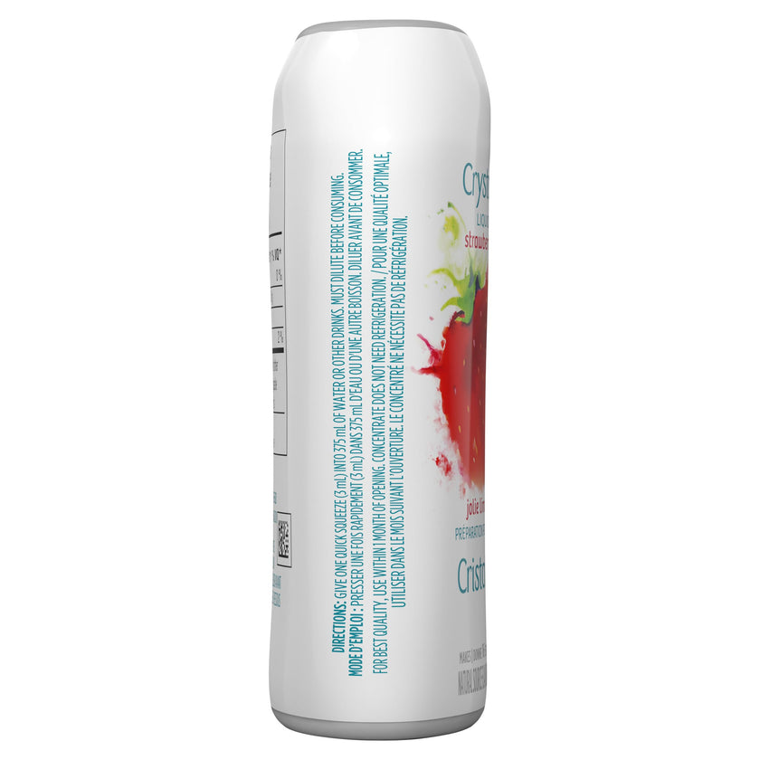 Crystal Light Strawberry Lemonbabe Liquid Drink Mix, 48 mL Bottle (Pack of 12) 🍁 All In One Marketplace Canada
