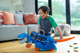 Hot Wheels City Toy Car Track Set, Ultimate T-Rex Transporter, Hauler Transforms into Stomping Dino with Race Track, from Netflix Series “Let’s Race” 🍁 All In One Marketplace Canada