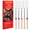 Marshmallow Roasting Sticks, Telescoping Smores Sticks for Open Fire Pit, 32 Inch Long Marshmallow Toasting Barbecue Forks Smores Skewers for Campfire Camping Hotdog Hot Dog Bonfire Grill, 5 Pack 🍁 All In One Marketplace Canada