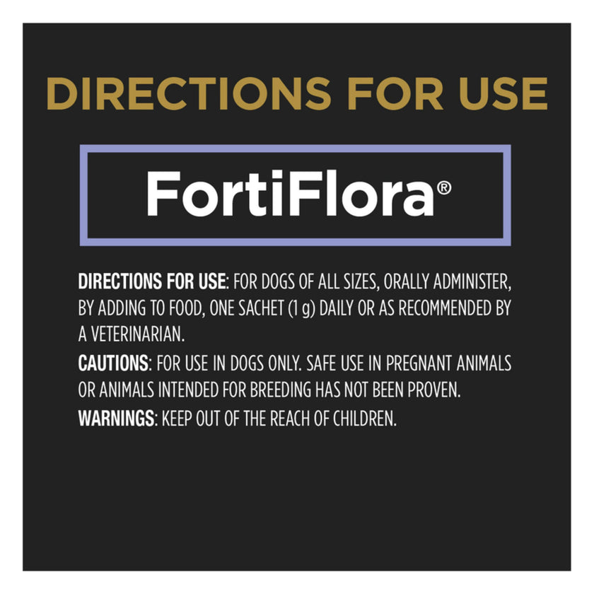 Purina Pro Plan Veterinary Supplements Fortiflora Powdered Dog Probiotics - 30 g sachets (Pack of 30) 🍁 All In One Marketplace Canada