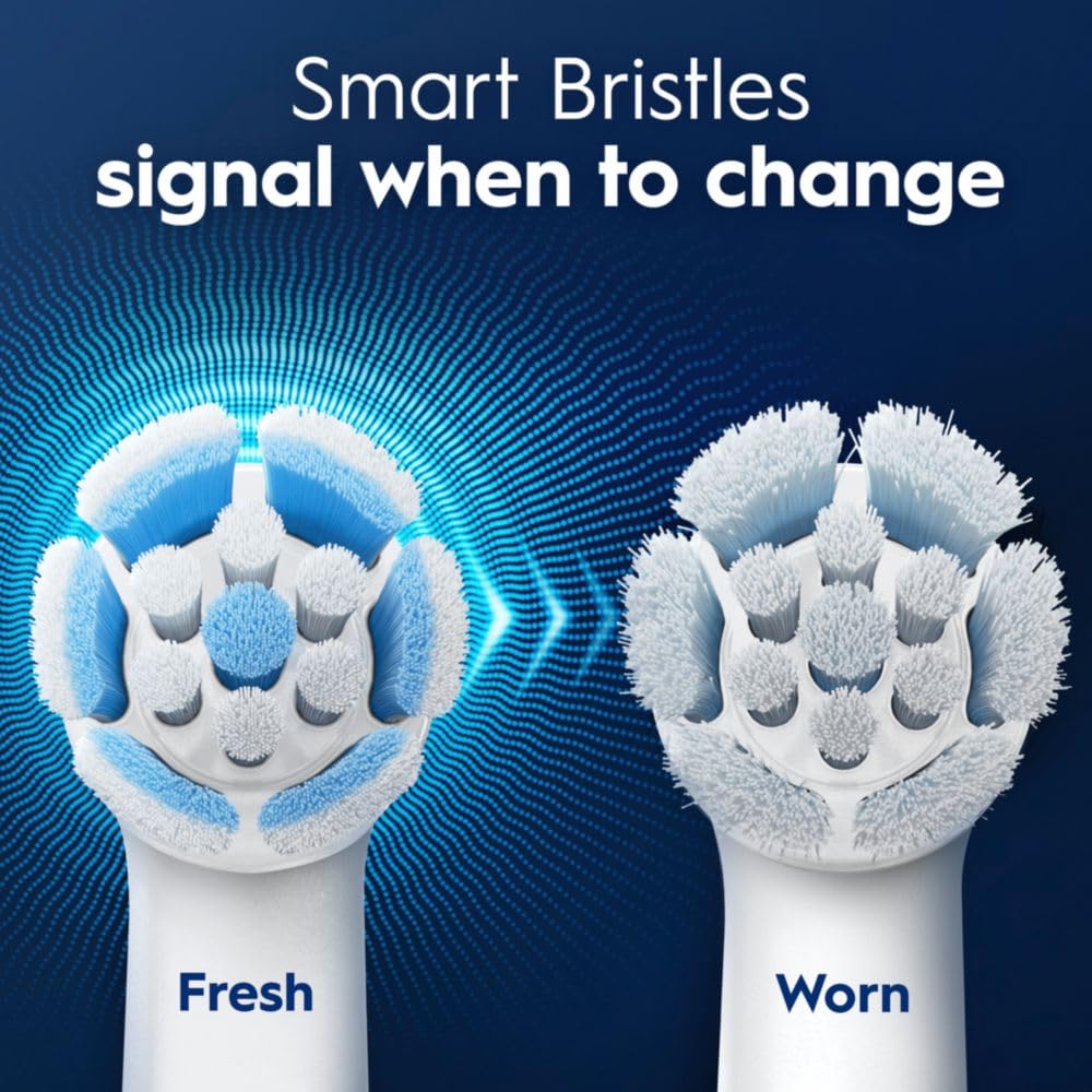 Oral-B iO Genuine Replacement Brush Heads, White, 4ct Ultimate Clean + 1ct Gentle Care, 15 Month Supply, Compatible Exclusively with Oral-B iO Electric Toothbrushes, Not Compatible with any Other Series Including: Pro, Vitality, Smart, or Genius