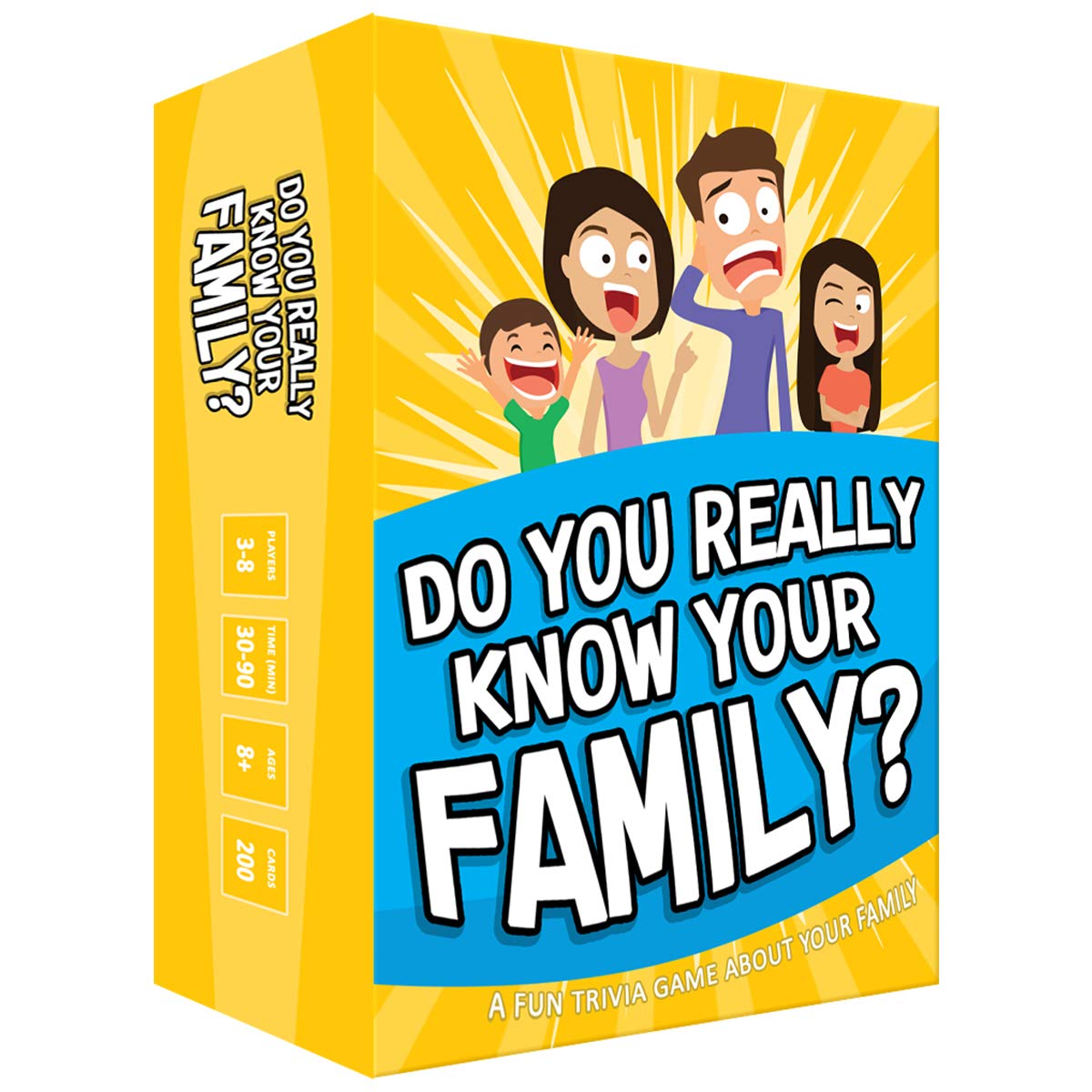Do You Really Know Your Family? A Fun Family Card Game Filled with Conversation Starters and Silly Challenges - Great for Kids 8+, Teens and Adults 🍁 All In One Marketplace Canada
