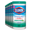 Clorox Disinfecting Wipes, Fresh Scent, 75 Count, Multi-Pack of 6 Canisters 🍁 All In One Marketplace Canada
