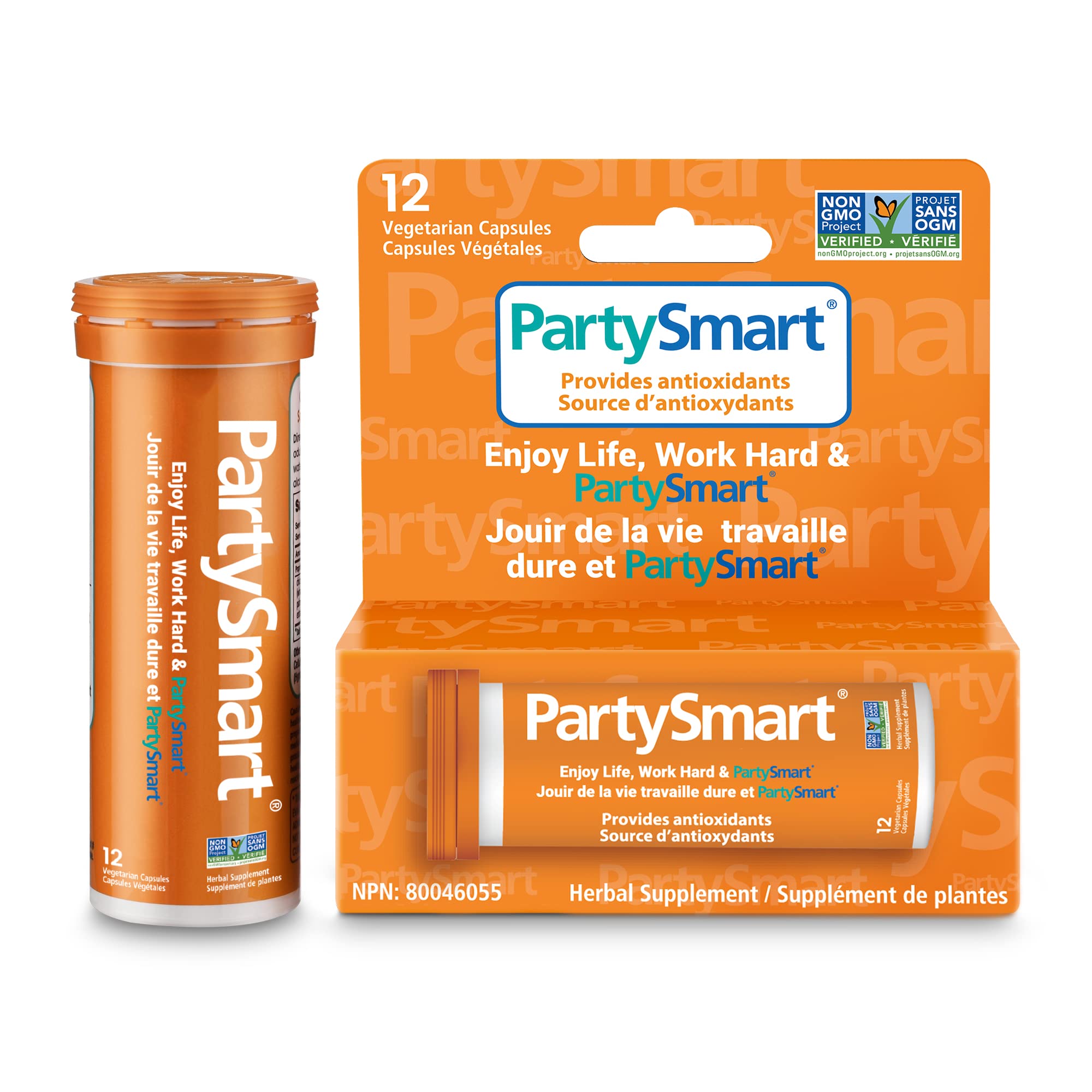Himalaya PartySmart, 12 Vegetarian Capsules, Provides Antioxidants, Non-GMO, Plant-based, 250 mg, 1 Pack 🍁 All In One Marketplace Canada