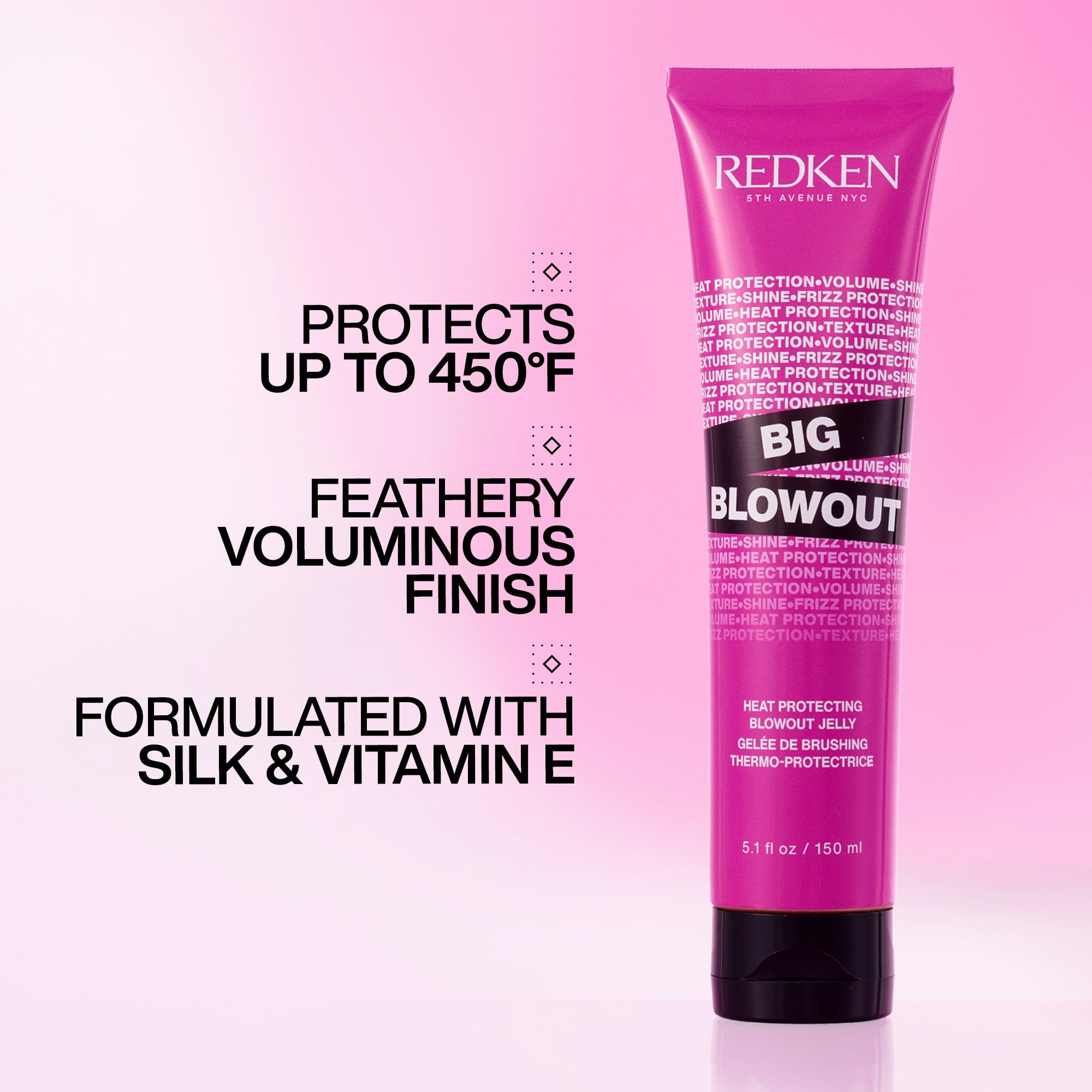 Redken Big Blowout Heat Protection Gel Serum, 150mL 🍁 All In One Marketplace Canada