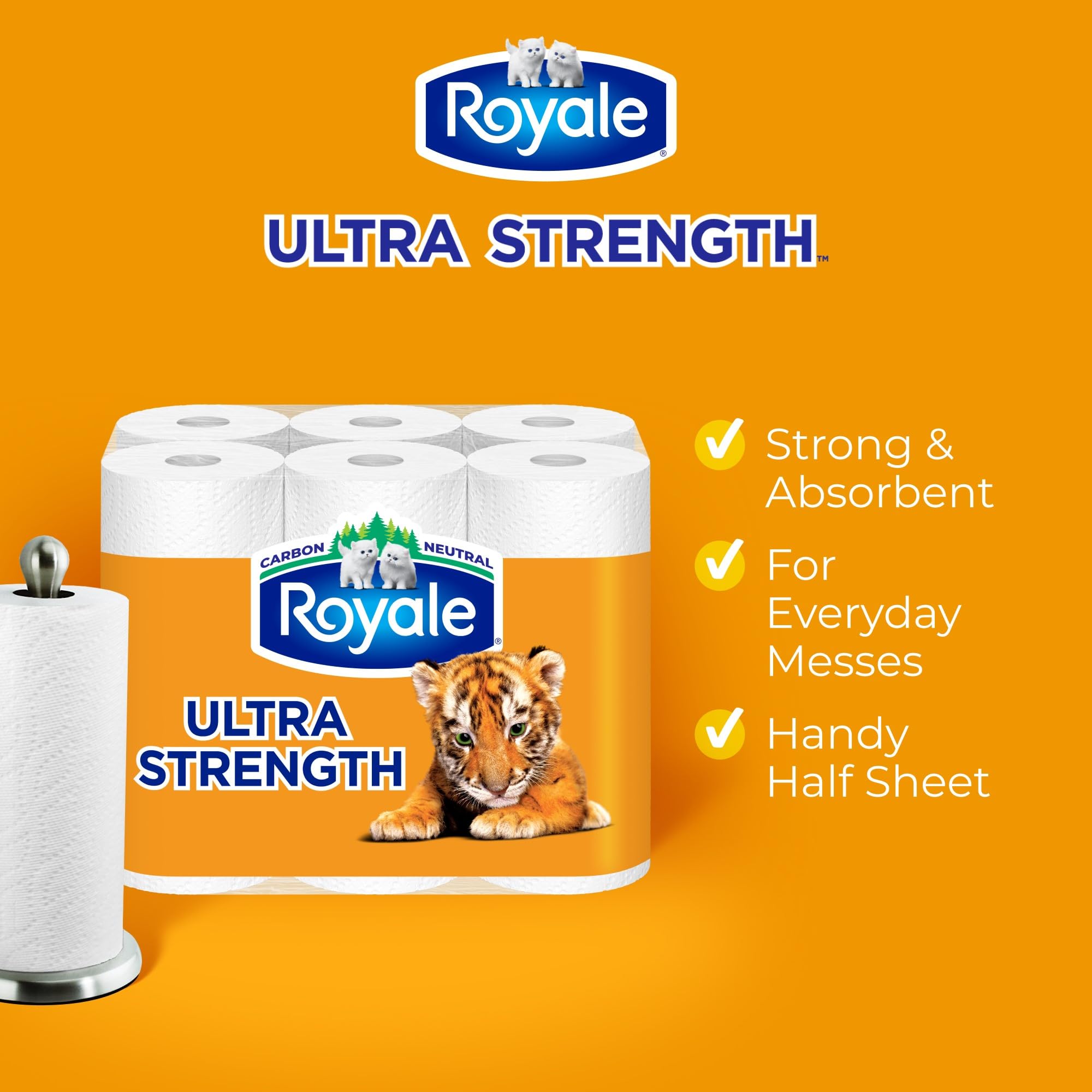 Royale Ultra Strength Paper Towel, 12 Equal 30 Rolls, 123 Sheets per Roll 🍁 All In One Marketplace Canada
