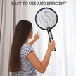 PALONE Bug Zapper Racket, Electric Bug Zapper, 4000V Electric Swatter 3 Layers Lamp, Indoor Zapper Without Waving Hands for Kitchen, Home, Garden and Outdoors(Black) 🍁 All In One Marketplace Canada