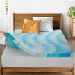 SakuraHome 2 Inch Memory Foam Mattress Topper, Soft Gel Infused Mattress Pad, Bed Topper, CertiPUR-US Certified, Queen Size 🍁 All In One Marketplace Canada