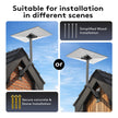 Compatible with Starlink Gen 3/4/4X All-in-One Mount Kit: Heavy-Duty Outdoor Dish & Indoor Router Mount, Short Wall, Roof, and Pole Mount Compatible, Sturdy Accessories for Full Setup 🍁 All In One Marketplace Canada