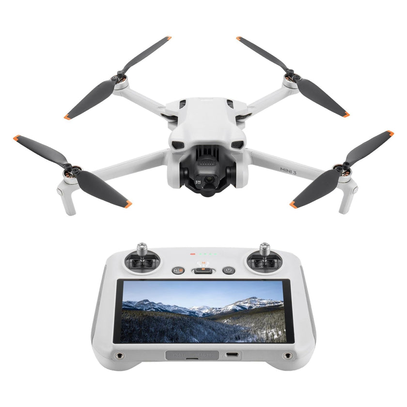 DJI Mini 3 (DJI RC), Lightweight 3x Mechanical Gimbal Drones with Camera for Adults 4K, 38-min Flight Time, up to 32800ft (10km) Video Transmission, Vertical Shooting, GPS Auto Return Integrated 🍁 All In One Marketplace Canada