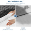 Waterproof Mattress Protector, Noiseless Queen Size Mattress Pad with Deep Pocket Fitted Up to 6