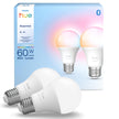 Philips Hue Essential Smart LED A19 Bulb, White and Color Ambiance, E26 Base, 8.8W, 2200K-6500K, 800 Lumens, Dimmable, Works with Alexa, Google Assistant, and Apple Home, 2 Pack 🍁 All In One Marketplace Canada