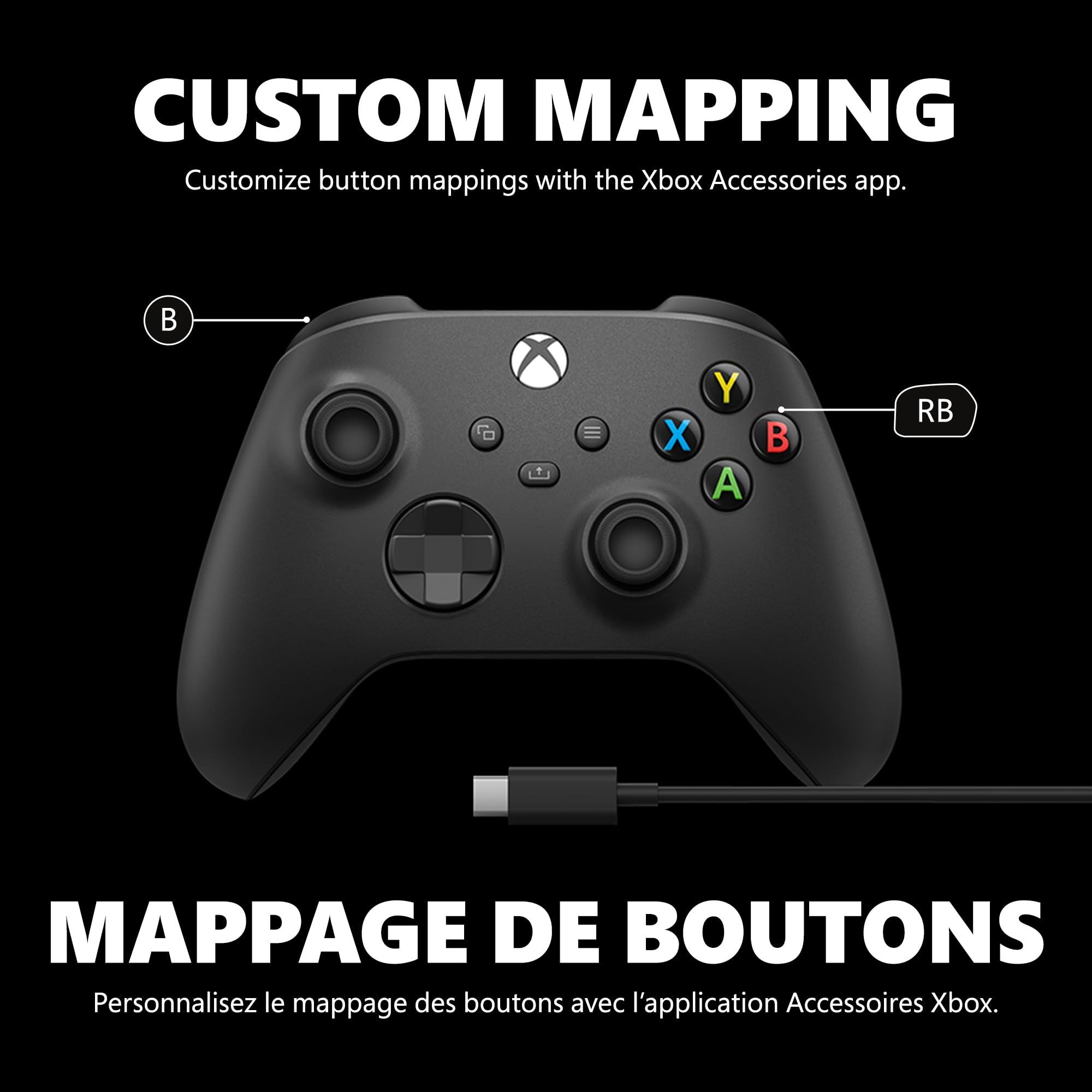 XBOX Core Wireless Gaming Controller + USB-C Cable for Series X|S, One, Windows PC, Android, and iOS 🍁 All In One Marketplace Canada
