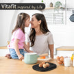 Vitafit 33lb Food Scale, High Accuracy 0.1oz by Our Professional Scale Factory Since 2001, Food Scale Digital Kitchen for Cooking Baking Coffee, LED Display, 3xAAA Battery, Black 🍁 All In One Marketplace Canada