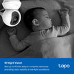 Tapo 3K 5MP Pan/Tilt Security WiFi Camera, Baby & Pet Camera, 360° Motion Tracking, 2-Way Audio, 40Ft. Night Vision, Cloud & Local Storage (Up to 512 GB), Works w/Alexa & Google (Tapo C230) 🍁 All In One Marketplace Canada