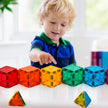 Magnetic Tiles, 110PCS Magnet Building Set, Magnetic Building Blocks,Construction STEM Toys for Kids, Gift for Boys Girls 🍁 All In One Marketplace Canada