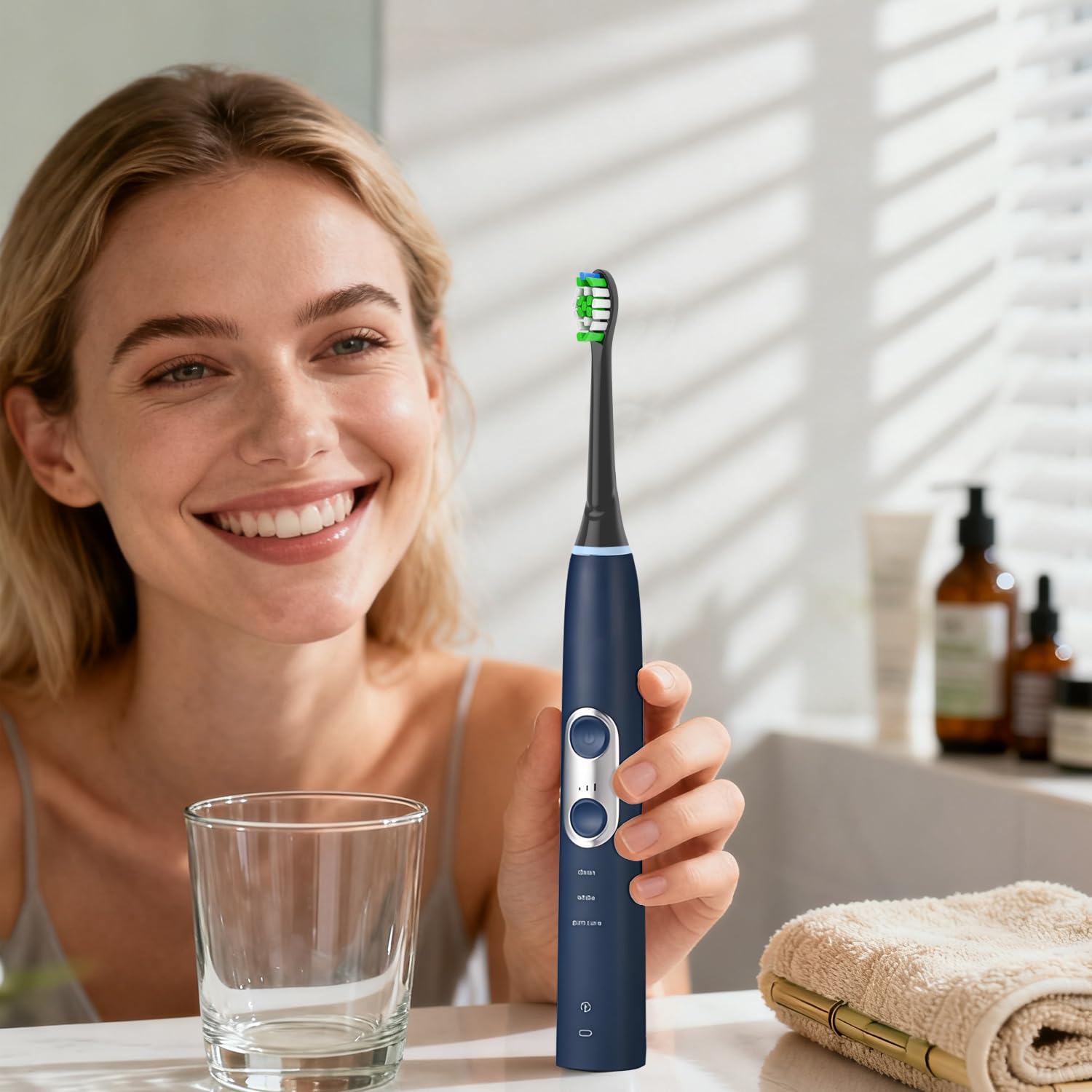 Replacement Brush Heads for Philips Sonicare Electric Toothbrush, Fit Plaque Control, Gum Health, FlexCare, HealthyWhite, Essence+ and EasyClean, 12 Pack (Black) 🍁 All In One Marketplace Canada