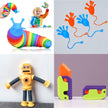 80 Pack Fidget Toys Set,Pop It Relieves Stress and Anxiety Sensory Fidget Toy for Children Girls Adults, Gift for Birthday Party Favors, Classroom Rewards Prizes, Carnival, Piñata Goodie Bag Fillers 🍁 All In One Marketplace Canada