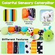 Baby Toys 0-3-6-12 Months, New Born Baby Boy Girl Gifts, Tummy Time Toys with Baby Mirror Teething Rattles Crinkle Music Sensory Toys for Newborn Babies Essentials 0 3 6 9 12 Month 🍁 All In One Marketplace Canada