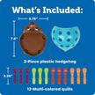 Learning Resources Spike The Fine Motor Hedgehog - Toddler Montessori Toys, Stacking Shape, Gifts for Boys and Girls, Sorting and Matching Skill Activities, Educational Games, Kindergarten 🍁 All In One Marketplace Canada